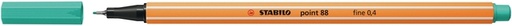 [633149] Fineliner STABILO Point 88/13 Fin vert glacé