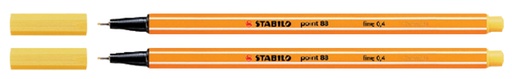 [633135] Fineliner STABILO point 88/44 Fin jaune