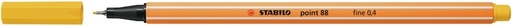 [633135] Fineliner STABILO point 88/44 fijn geel