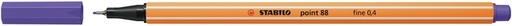 [633148] Fineliner STABILO point 88/55 fijn paars