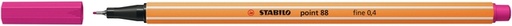 [633138] Fineliner STABILO point 88/56 fijn roze rood