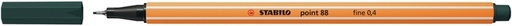 [633164] Fineliner STABILO point 88/63 Fin vert terre