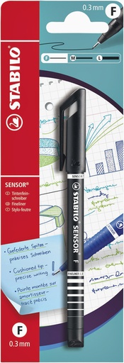 [633321] Fineliner STABILO Sensor 10198 noir