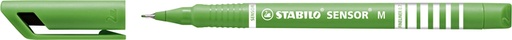 [633095] Fineliner STABILO Sensor 187/43 Medium vert clair