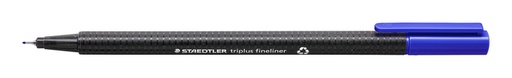 [632093] Fineliner Staedtler Triplus 334 blauw 0.3mm