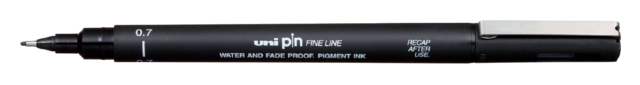 Fineliner Uni-ball Pin 0,7mm noir