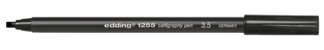 Kalligrafiepen edding 1255 zwart 3.5mm