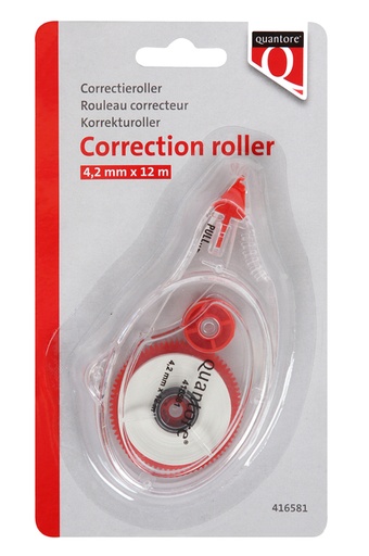 [416581] Roller correcteur Quantore 4,2mmx12m blister