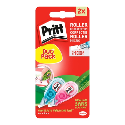 [416533] Correctietape Pritt Micro Flex 5mmx6m blister 2e halve prijs