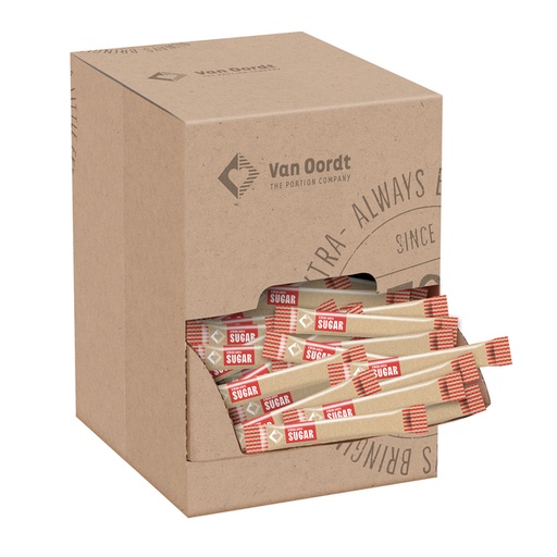 [890122] Sticks de sucre van Oordt 200x 4g