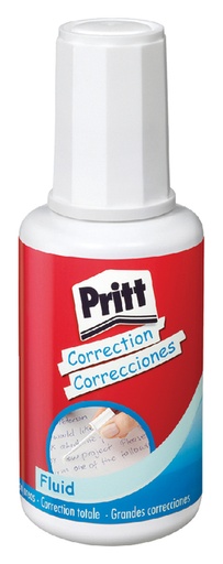 [416131] Correcteur Liquide Pritt flacon avec pinceau 20ml