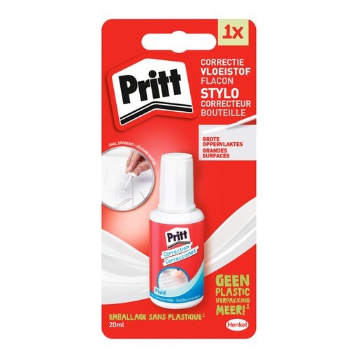 [416138] Correctievloeistof Pritt Correct-it 20ml blister
