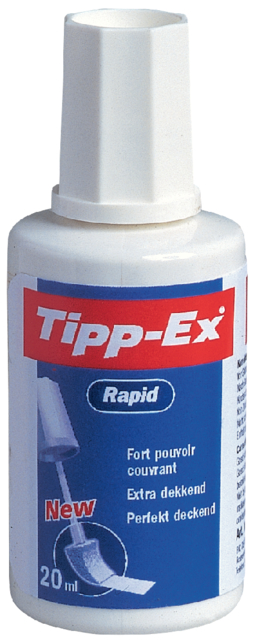 Correctievloeistof Tipp-ex Rapid 20ml blister à 1 stuk