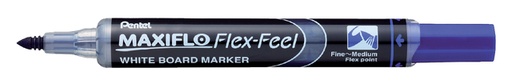 [630663] Marqueur tableau blanc Pentel Maxiflo MWL5SBF ogive 1,5-4,5mm bleu