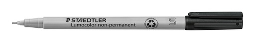 [920601] Viltstift Staedtler Lumocolor 311 non permanent S zwart