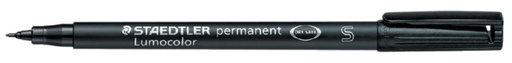[920501] Viltstift Staedtler Lumocolor 313 permanent S zwart