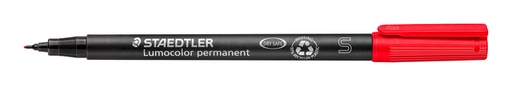 [920502] Feutre Staedtler Lumocolor 313 permanent Super Fin rouge