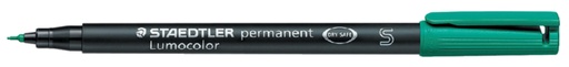 [920504] Viltstift Staedtler Lumocolor 313 permanent S groen