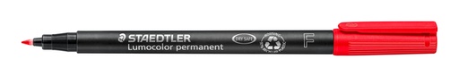 [920522] Viltstift Staedtler Lumocolor 318 permanent F rood