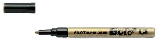 [631349] Marqueur peinture PILOT Super Color ogive Fin or