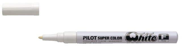 Marqueur PILOT Super Color ogive Fin blanc