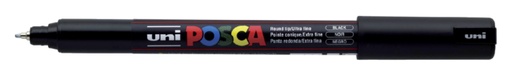 [630954] Verfstift Posca PC1MR extra fijn zwart