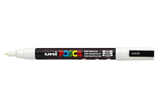 [630956] Paintmarker Uni POSCA PC3M fijn wit