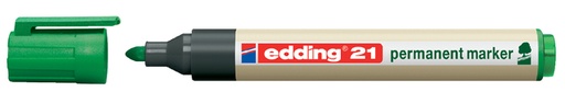 [630044] Viltstift edding 21 EcoLine rond groen 1.5-3mm