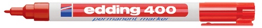 [631002] Marqueur edding 400 ogive 1mm rouge