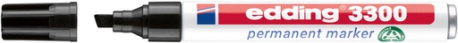 [630031] Viltstift edding 3300 schuin 1-5mm zwart