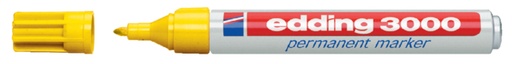 [630005] Marqueur edding 3000 ogive 1,5-3mm jaune