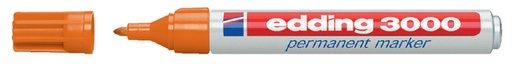 [630006] Marqueur edding 3000 ogive 1,5-3mm orange