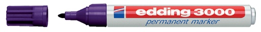 [630008] Marqueur edding 3000 ogive 1,5-3mm violet