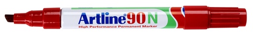 [630512] Viltstift Artline 90 schuin 2-5mm rood