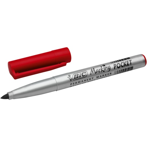 [635652] Marqueur BIC 1445 ECOlutions ogive Fin rouge