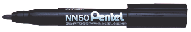 Marqueur Pentel NN50 ogive 1,3-3mm noir