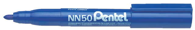 Marqueur Pentel NN50 ogive 1,3-3mm bleu