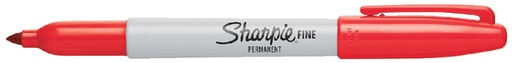 [635402] Viltstift Sharpie rond fijn rood