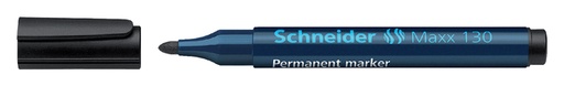 [106467] Permanent marker Schneider Maxx 130 rond 1-3mm zwart