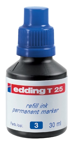 [630903] Encre marqueur edding T25 bleu
