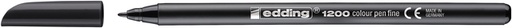 [632521] Fineliner edding 1200 001 Fin noir
