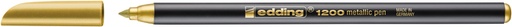 [632538] Fineliner edding 1200 053 fijn metallic goud