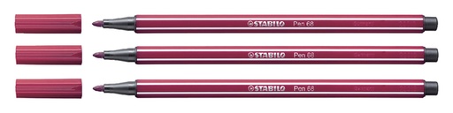 [633198] Feutre STABILO Pen 68/19 Medium pourpre