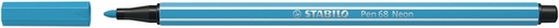 [633343] Viltstift STABILO Pen 68/031 medium neon blauw