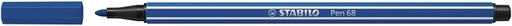 [633203] Viltstift STABILO Pen 68/32 medium donkerblauw