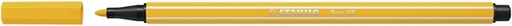 [633185] Feutre STABILO Pen 68/44 Medium jaune
