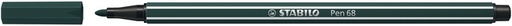 [633354] Feutre STABILO Pen 68/63 Medium vert terre