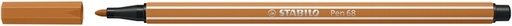 [633196] Viltstift STABILO Pen 68/89 medium donker oker