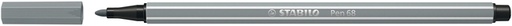 [633358] Viltstift STABILO Pen 68/95 medium middel koudgrijs
