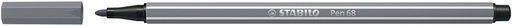 [633197] Feutre STABILO Pen 68/96 Medium gris foncé